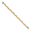 Gold Diamond S Link Bracelets