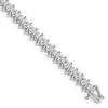 Gold Diamond S Link Bracelets