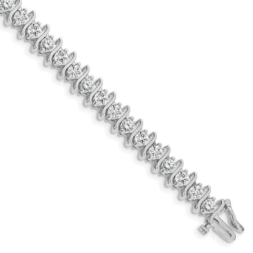 Gold Diamond S Link Bracelets