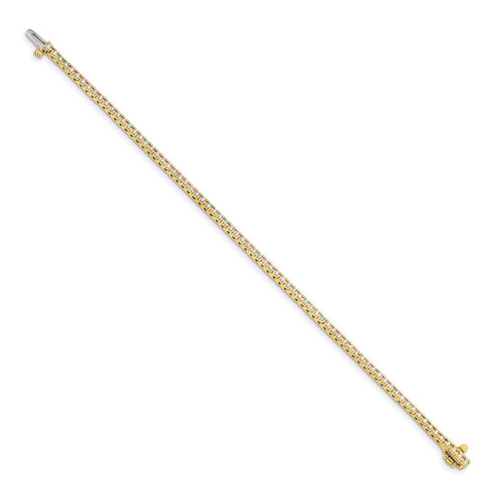 Gold Diamond Tennis Bracelets