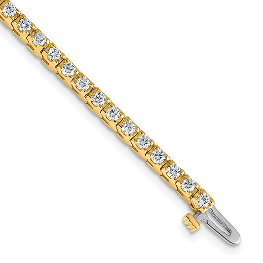 Gold Diamond Tennis Bracelets