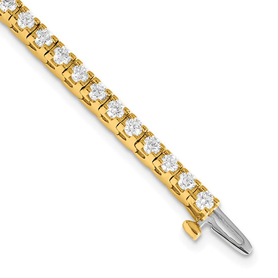 Gold Diamond Tennis Bracelets