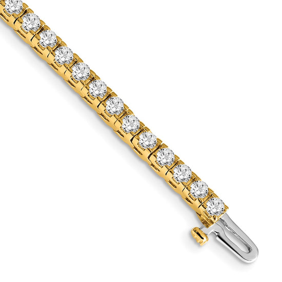 Gold Diamond Tennis Bracelets