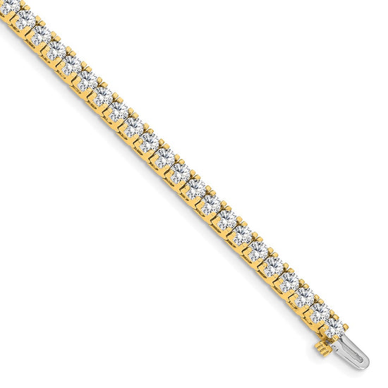 Gold Diamond Tennis Bracelets