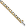 Gold Diamond Tennis Bracelets