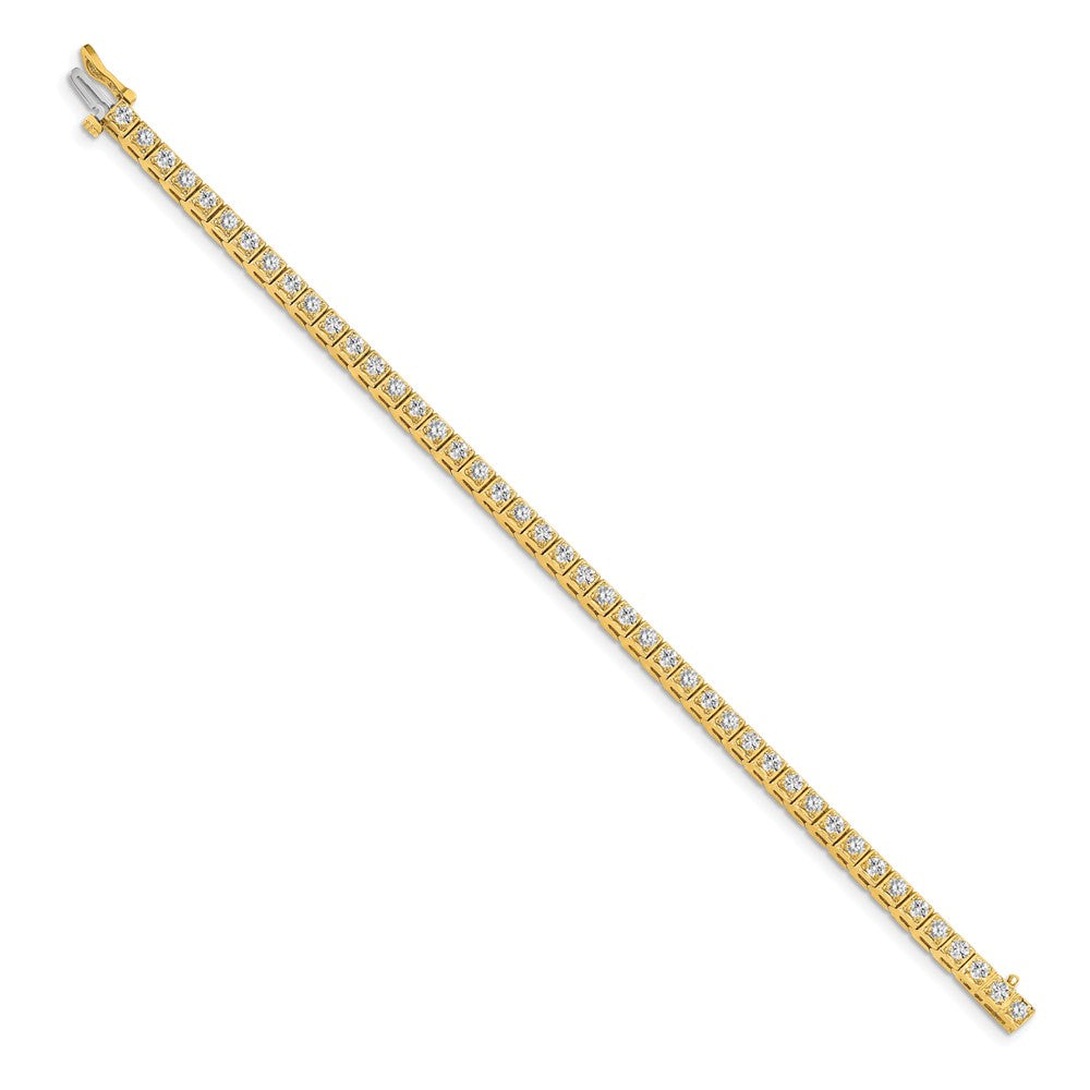 Gold Diamond Tennis Bracelets