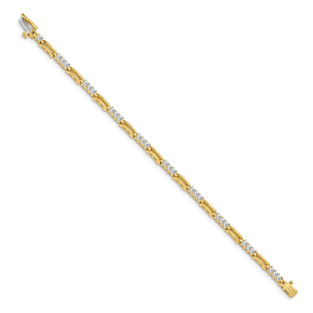 Gold Diamond Tennis Bracelets