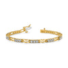 Gold Diamond Tennis Bracelets