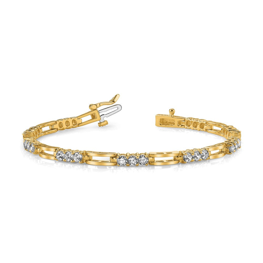 Gold Diamond Tennis Bracelets