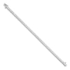 14k White Gold Holds 43 Stones up to 3mm Square Add-a-Diamond 7 inch Bracelet