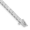 14k White Gold Holds 43 Stones up to 3mm Square Add-a-Diamond 7 inch Bracelet