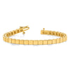 14k Holds 33 Stones up to 4mm Square Add-a-Diamond 7 inch Bracelet