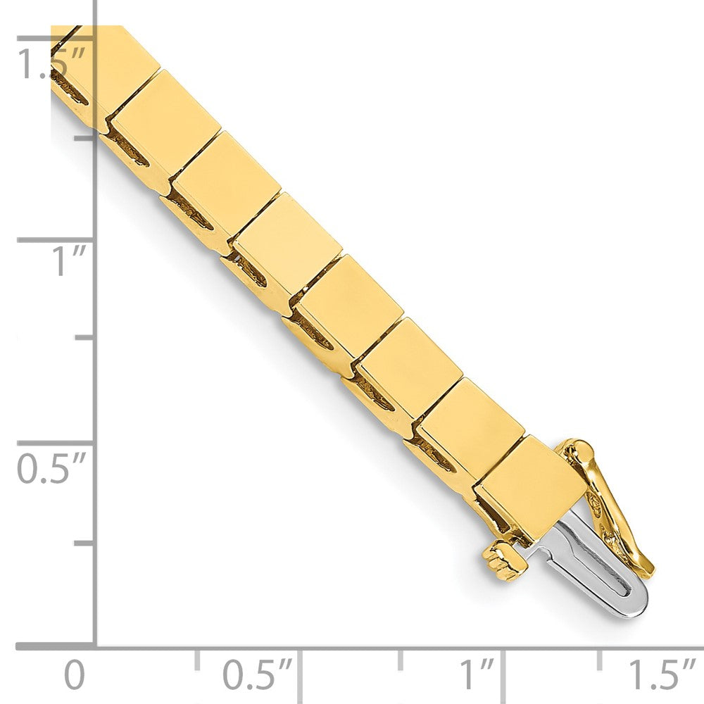 14k Holds 33 Stones up to 4mm Square Add-a-Diamond 7 inch Bracelet