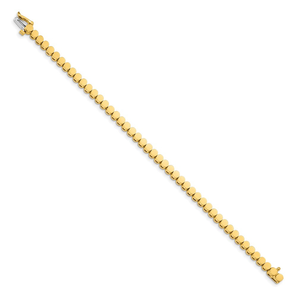 14k Holds 47 Stones up to 2.75mm Round Add-a-Diamond 7 inch Bracelet