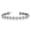 14k White Gold Holds 21 Stones up to 2.75mm Add-a-Diamond 7 inch Tennis Bracelet
