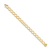 14k Holds 19 Stones up to 3.25mm Add-a-Diamond 7 inch Tennis Bracelet
