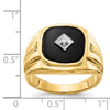Men's Onyx & Diamond Rings