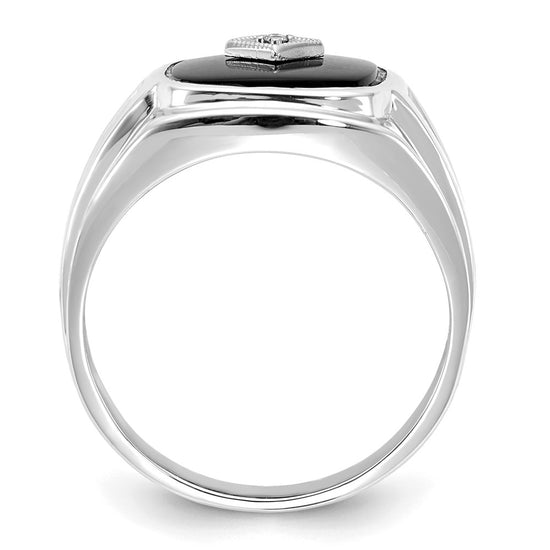 Men's Onyx & Diamond Rings