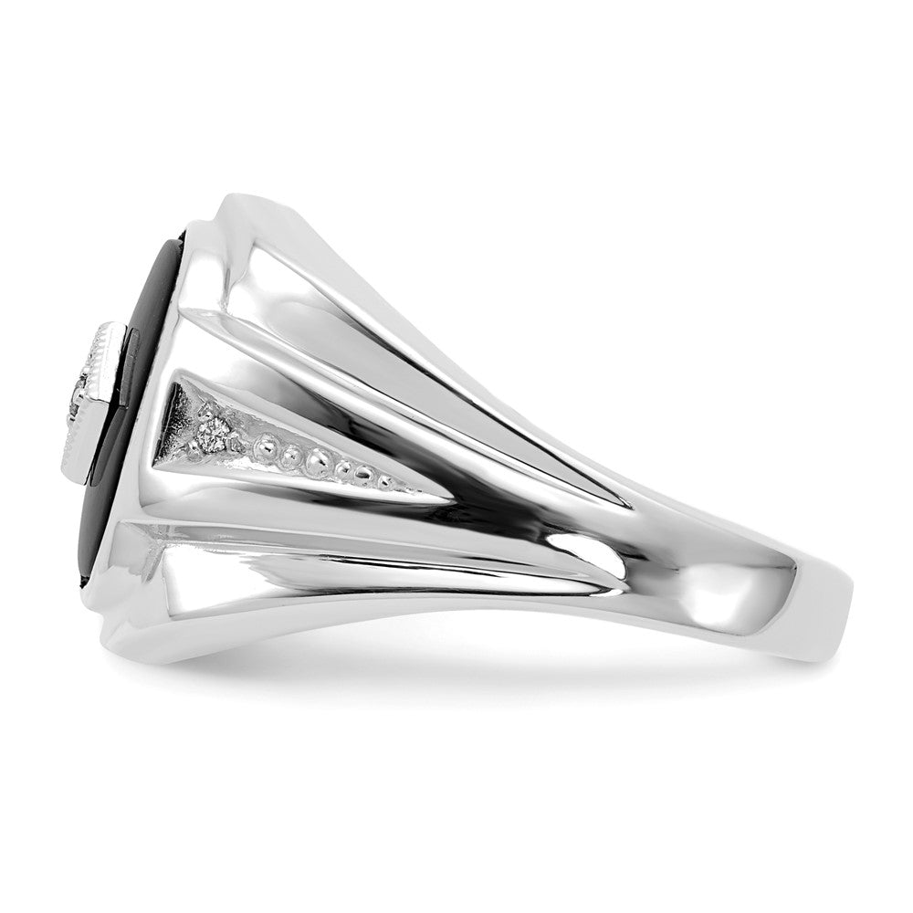 Men's Onyx & Diamond Rings