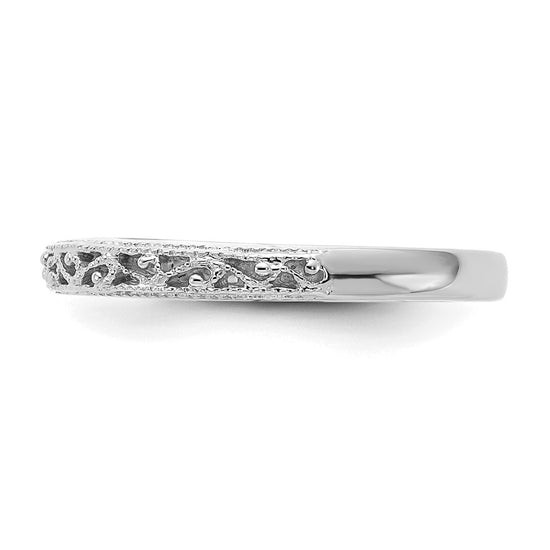 14k Filigree Band