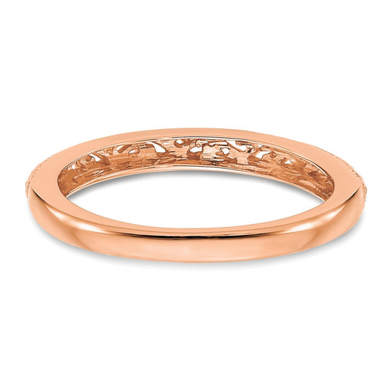 14k Filigree Band