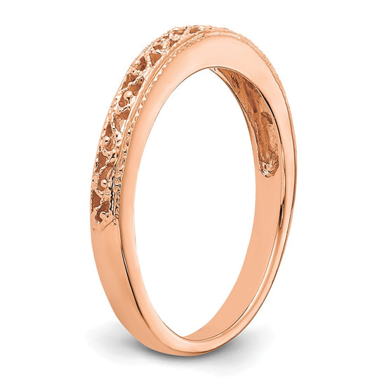 14k Filigree Band