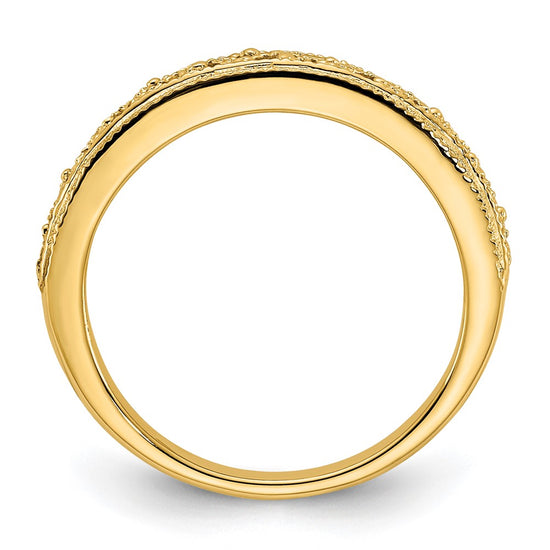 14k Filigree Band