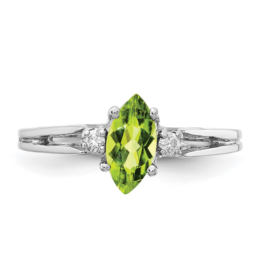 Marquise Gemstone & Diamond rings
