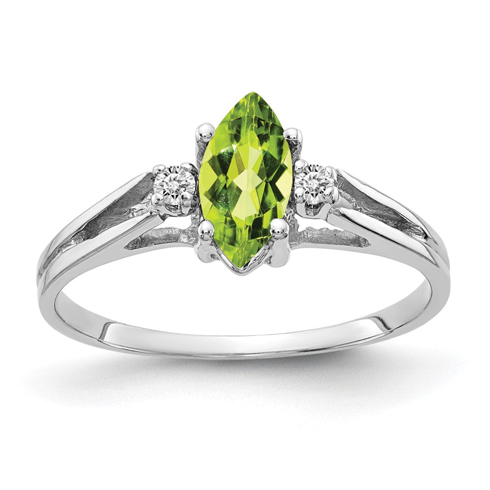 Marquise Gemstone & Diamond rings