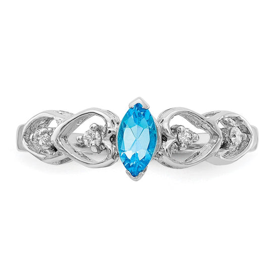 Marquise Gemstone & Diamond rings