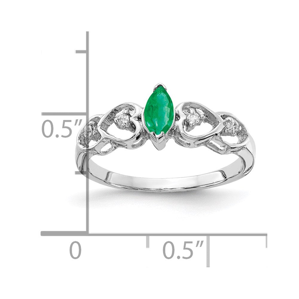 Marquise Gemstone & Diamond rings