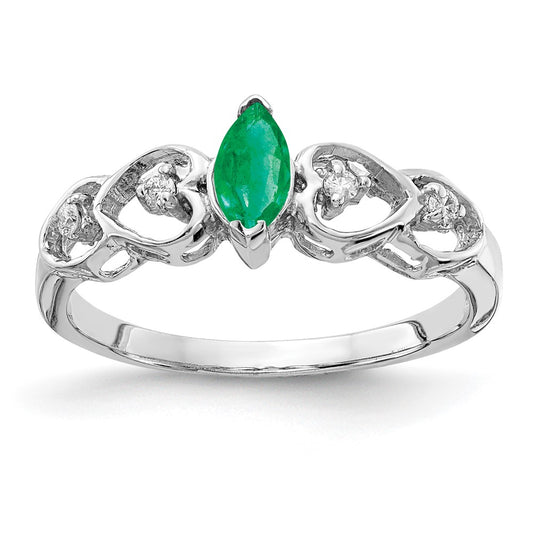 Marquise Gemstone & Diamond rings