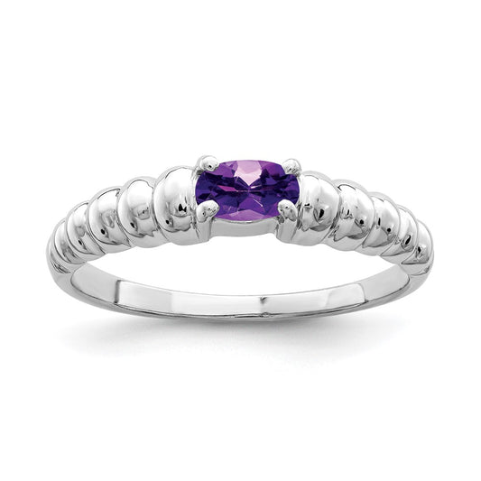 5x3mm Oval Gemstone Rings