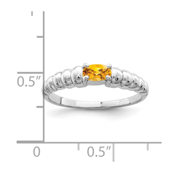 5x3mm Oval Gemstone Rings