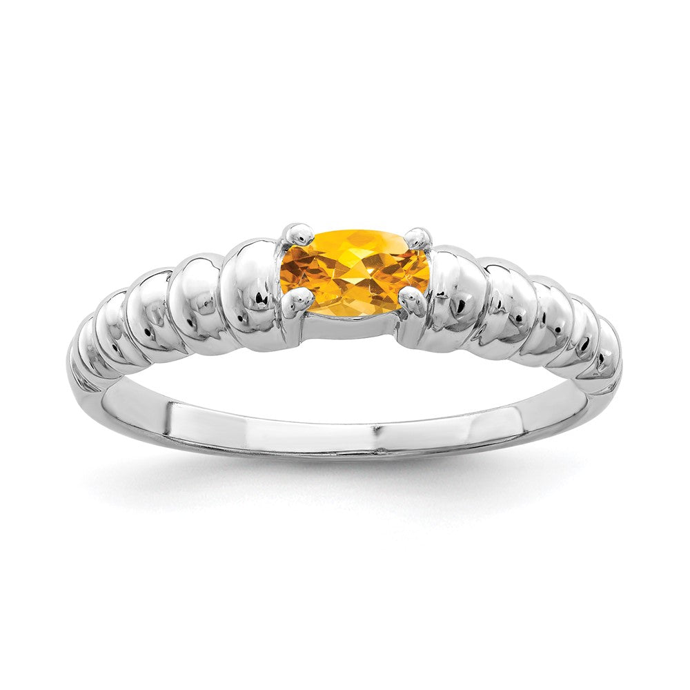5x3mm Oval Gemstone Rings