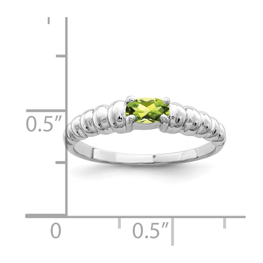 5x3mm Oval Gemstone Rings