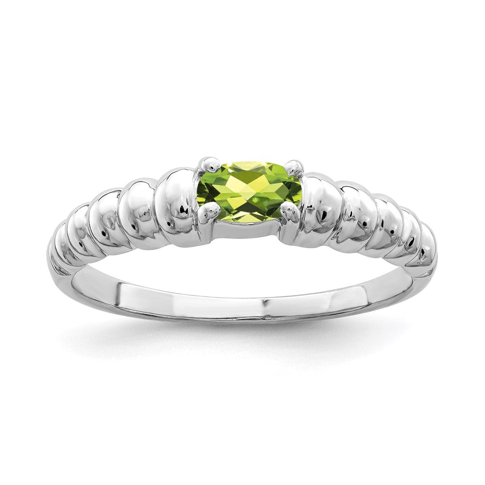 5x3mm Oval Gemstone Rings
