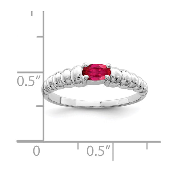 5x3mm Oval Gemstone Rings