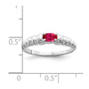 5x3mm Oval Gemstone Rings