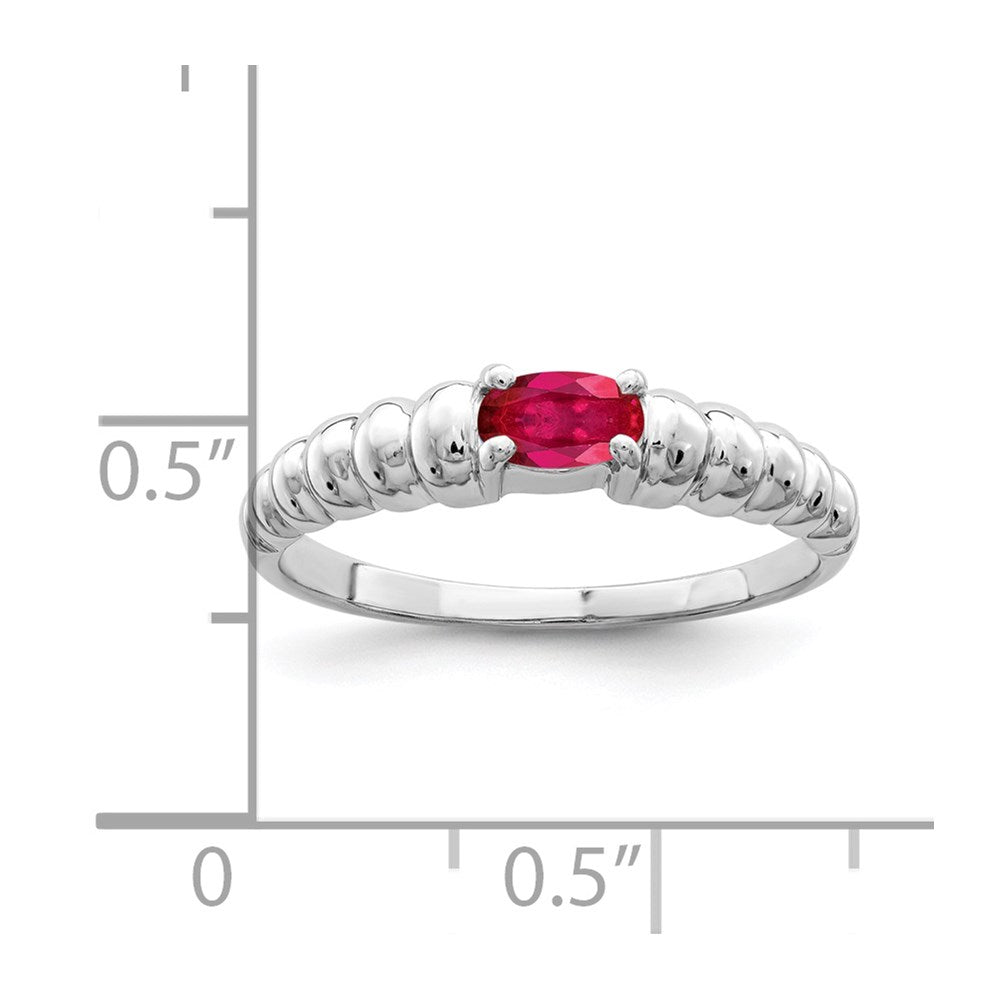 5x3mm Oval Gemstone Rings
