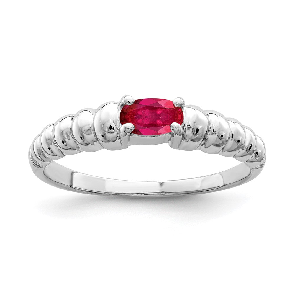 5x3mm Oval Gemstone Rings