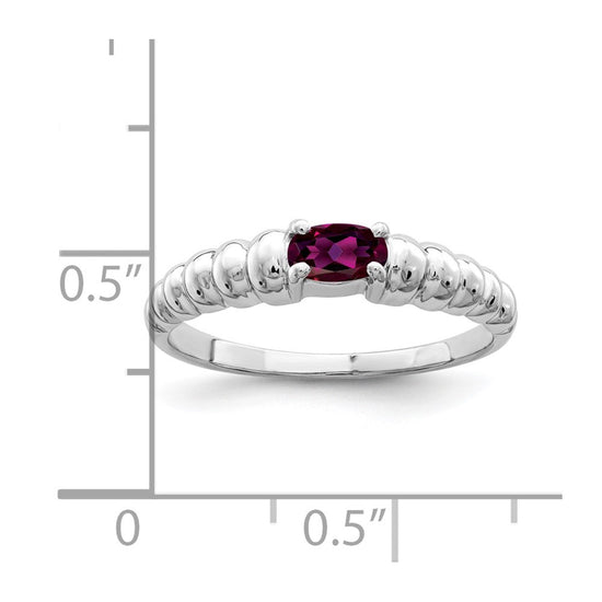5x3mm Oval Gemstone Rings