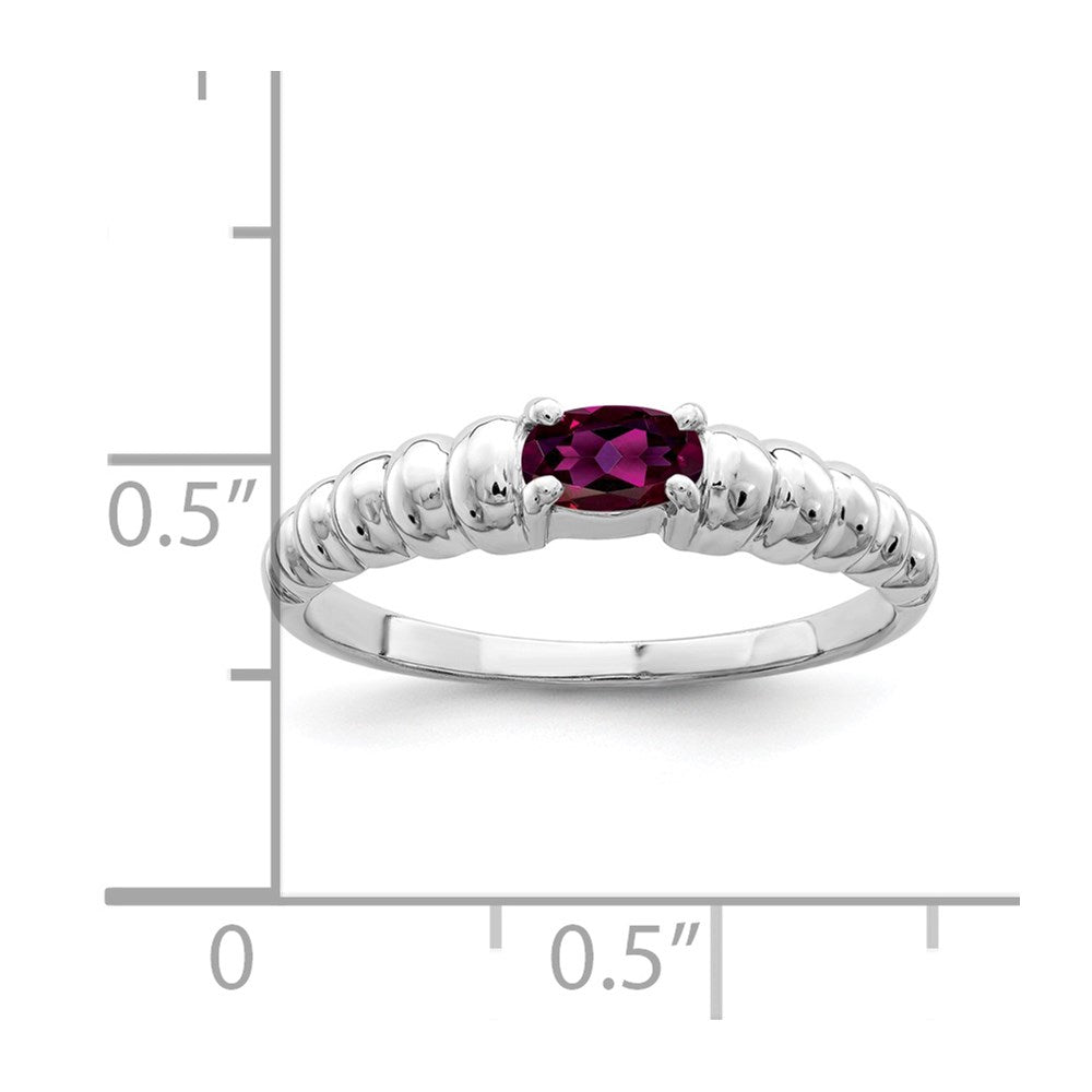 5x3mm Oval Gemstone Rings