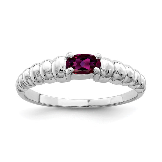 5x3mm Oval Gemstone Rings