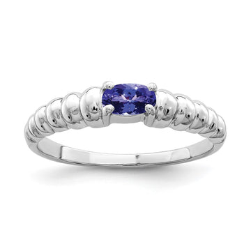 5x3mm Oval Gemstone Rings