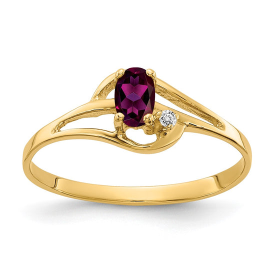 Oval Gemstone & Diamond Rings