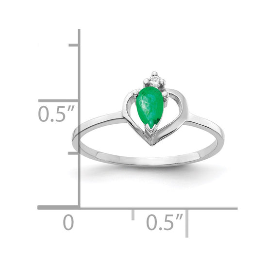 Pear Gemstone and Diamond Rings