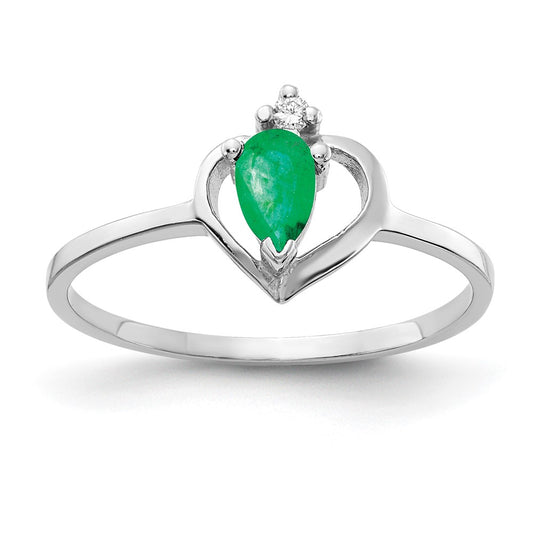 Pear Gemstone and Diamond Rings