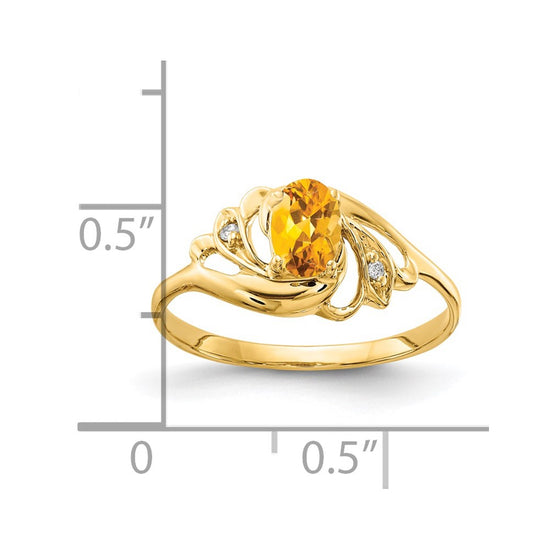 Oval Gemstone & Diamond rings