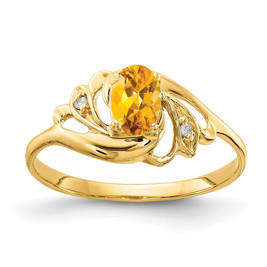 Oval Gemstone & Diamond rings